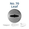 Stainless Steel Piping Nozzle - Leaf #70