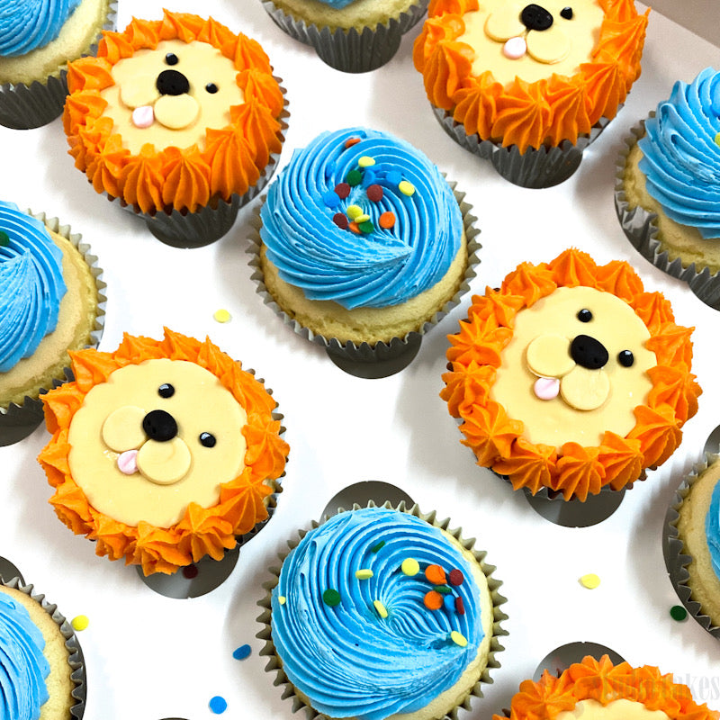 Little Lion Cupcakes
