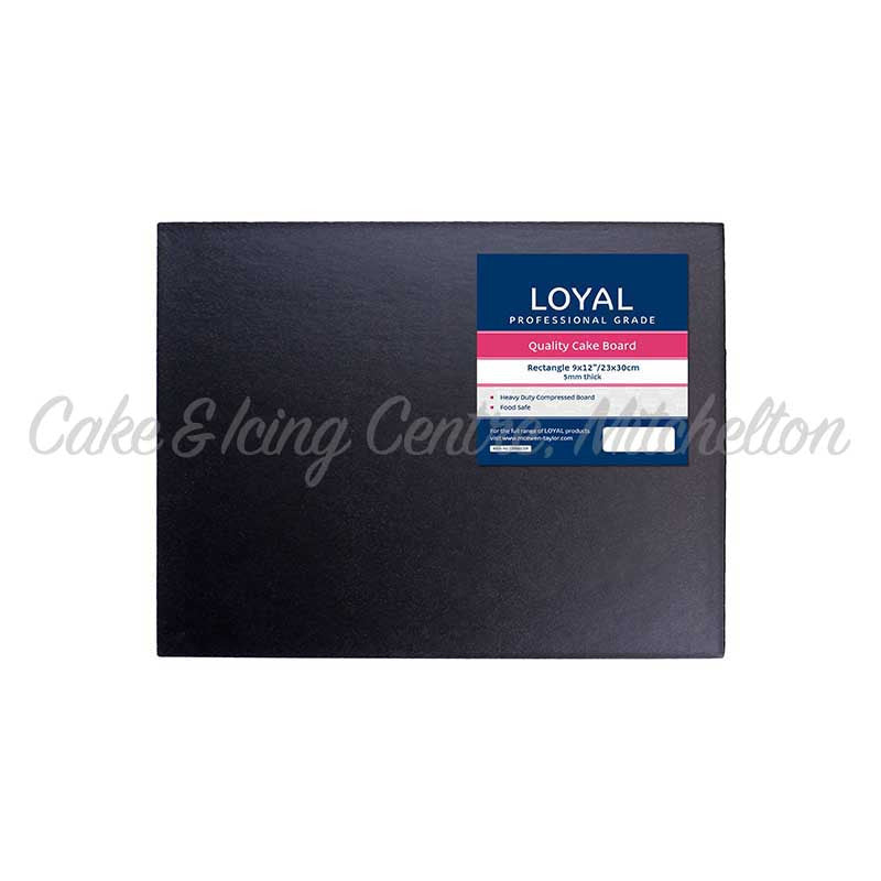 Cake Boards - Rectangle Black
