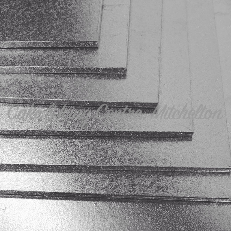 Cake Boards - Rectangle Silver
