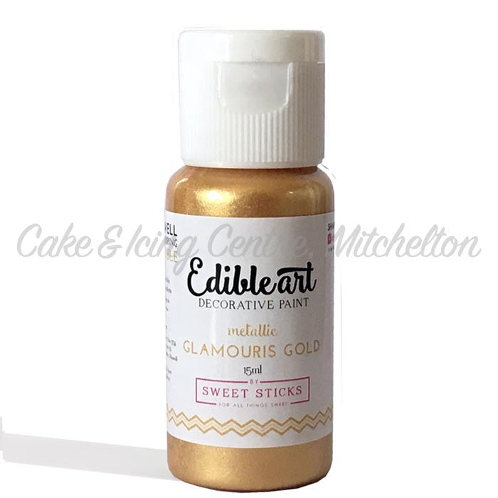 Edible Art Metallic Paint Gold - Honey Gold