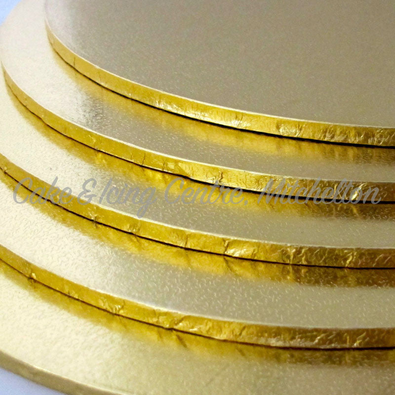 Cake Boards - Round Gold