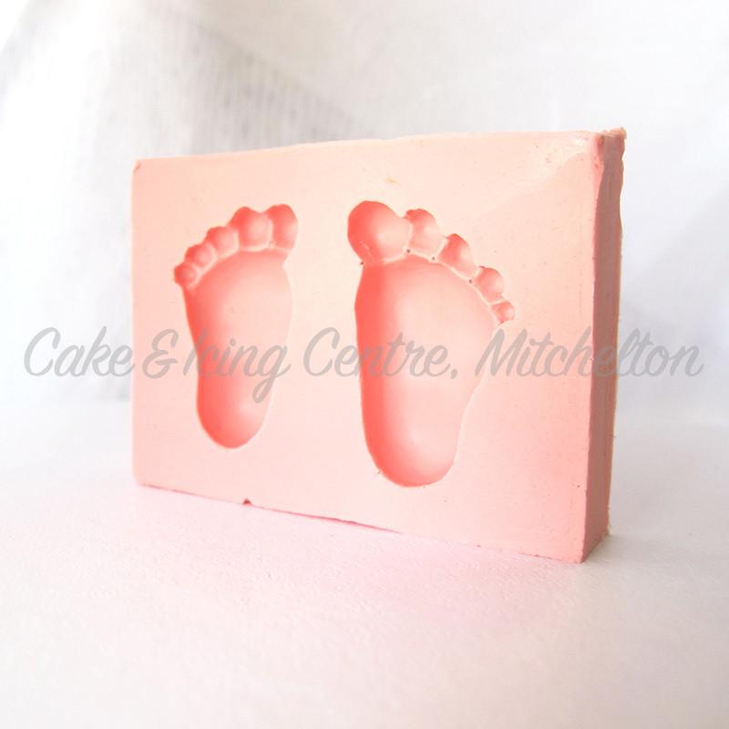 Silicone Mould - Feet 30mm