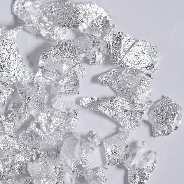 Silver Leaf - Artisan real Silver Flakes