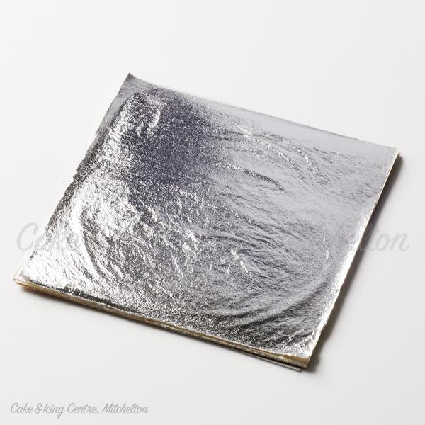 Silver Leaf - Artisan Real Silver - 10 Sheets (11cm x 11cm)