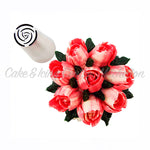 Stainless Steel Russian Instant Flower Set - Instant Flowers Set of 6 Specialty Icing Tubes
