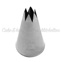 Stainless Steel Piping Nozzle - Open Star #1M