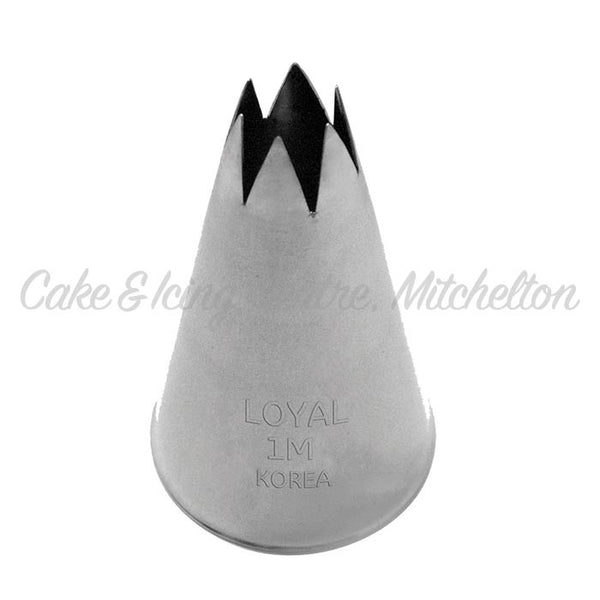 Stainless Steel Piping Nozzle - Open Star #1M