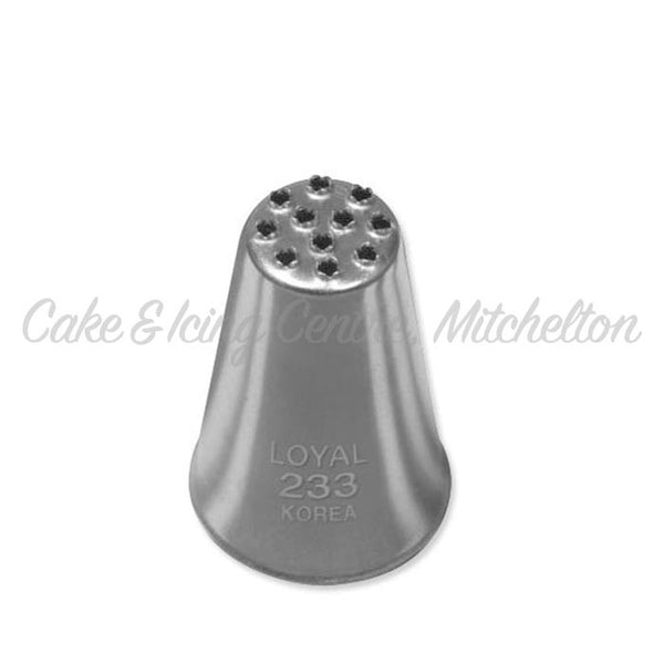 Stainless Steel Piping Nozzle - Grass Tip #233