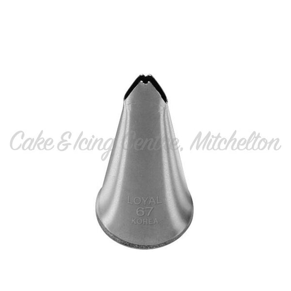 Stainless Steel Piping Nozzle - Leaf #67