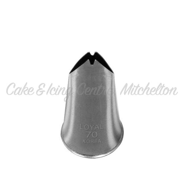 Stainless Steel Piping Nozzle - Leaf #70