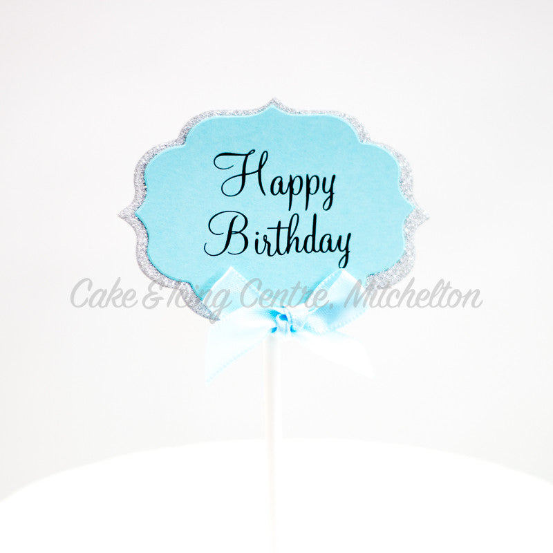 Cupcake Toppers - Happy Birthday