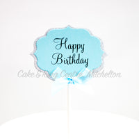 Cupcake Toppers - Happy Birthday