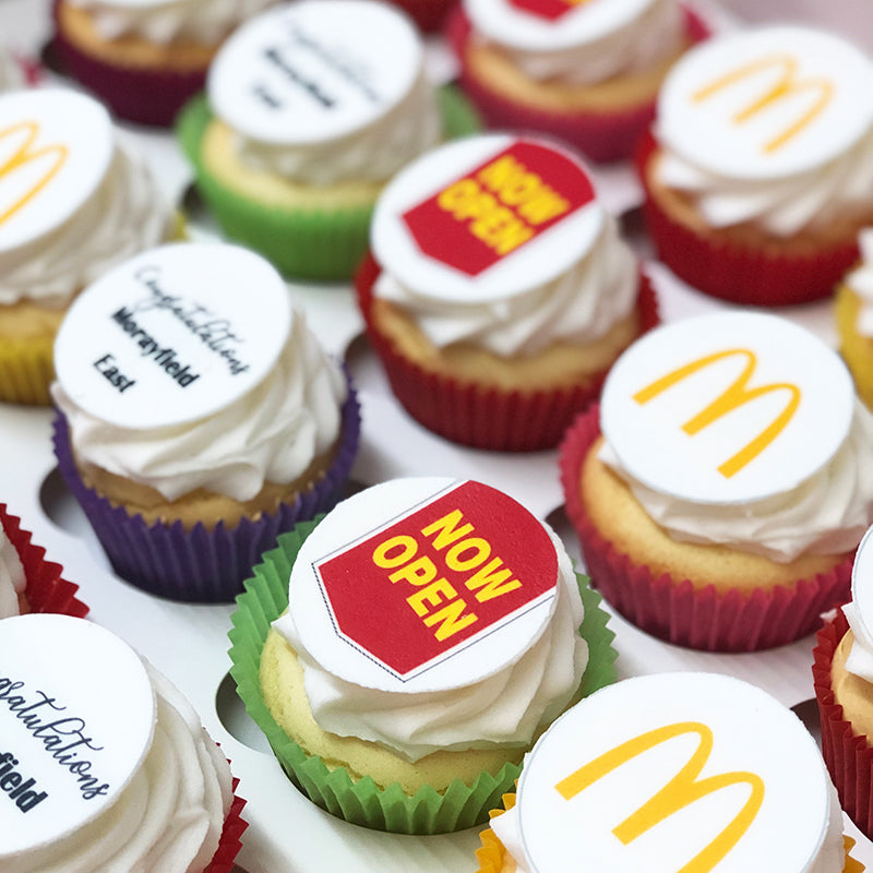 Branded Corporate Cupcakes