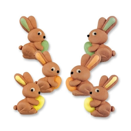 Sugar Toppers - Bunny with Eggs