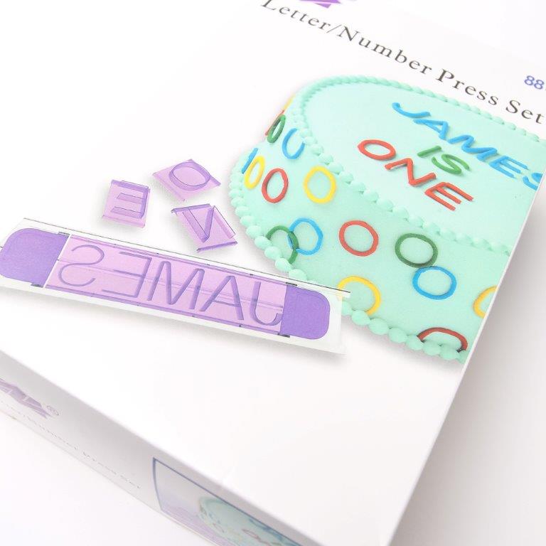 Letter & Number press set