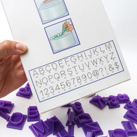 Letter & Number press set