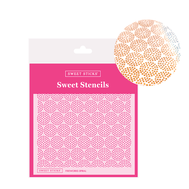 Sweet Stencils - Fireworks Spiral