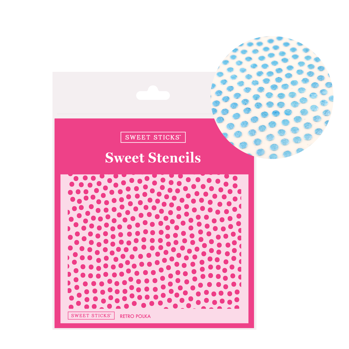 Sweet Stencils - Retro Polka