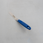 Stainless Steel Spatulas - Angled (Various Sizes) Blue Handle