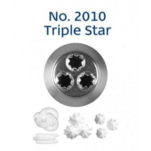 Stainless Steel Piping Nozzle - Triple Star #2010