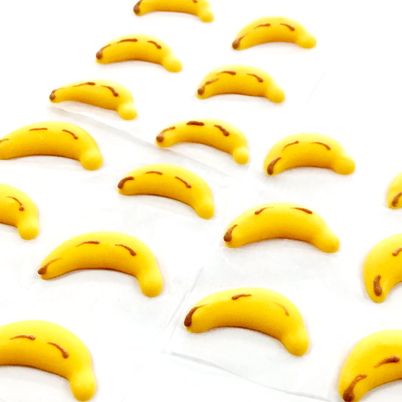 Sugar Toppers - Bananas Pack of 18