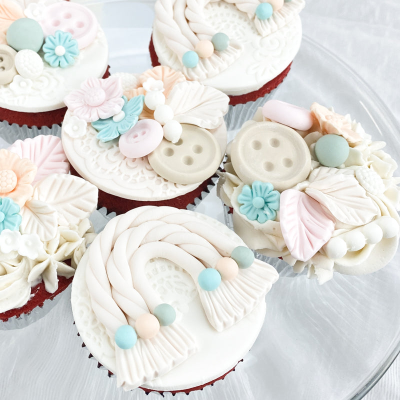 2026: Boho Rainbow Cupcake Class