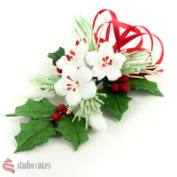 Christmas Sugar Flowers - Sprays