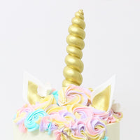 Fondant Decorations - Unicorn Horn and Ears