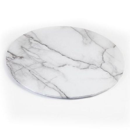 Cake Boards - White Marble