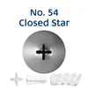 Stainless Steel Piping Nozzle - Closed Star #54