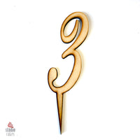 Number Toppers - Wooden (Discontinued)