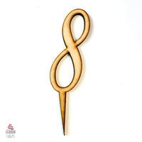 Number Toppers - Wooden (Discontinued)