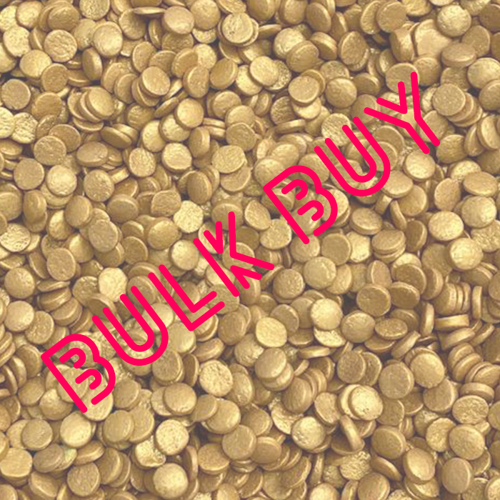 Sprinkle Blends - Gold Confetti - BULK BUY 1kg