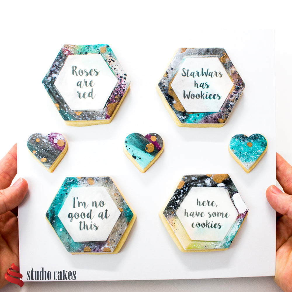 Cookiegram - Edible Star Wars Love Poem