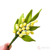 Sugar Flowers - Wattle Spray