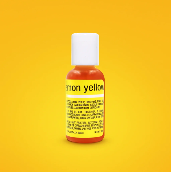 Chefmaster Liqua Gel - Lemon Yellow