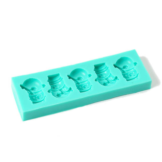 Silicone Mould - Snowmen