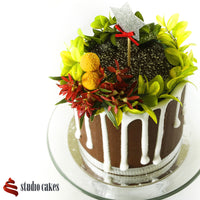 Christmas Wreath Cake