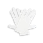 White Cotton Food Prep Gloves