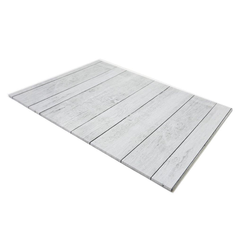 Cake Boards - Rectangle White wood plank
