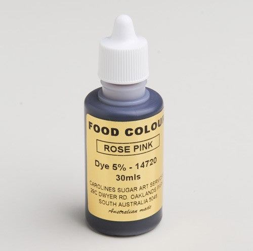 Food Colour - Rose Pink – Studio Cakes