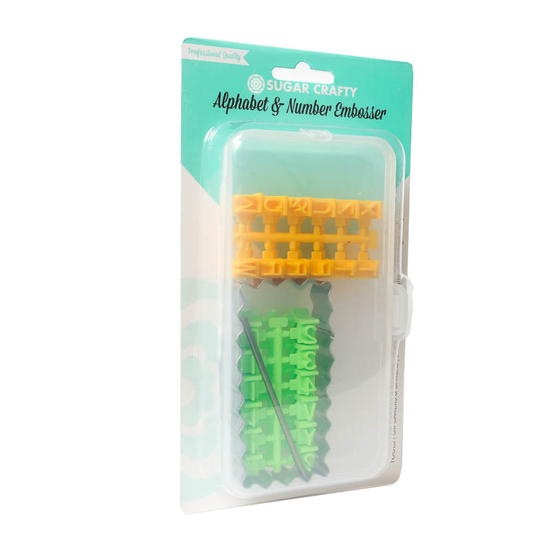 Alphabet & Number Embosser Set