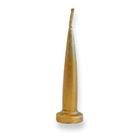 Bullet Candle - Metallic Gold