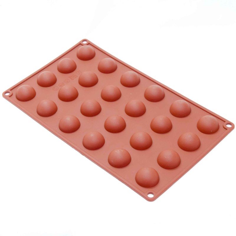 Silicone Mould - Half Sphere 28mm