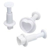 Plunger Cutters - Hearts (Set of 3)