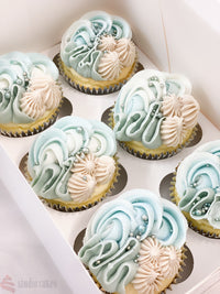 Seafoam Cupcakes