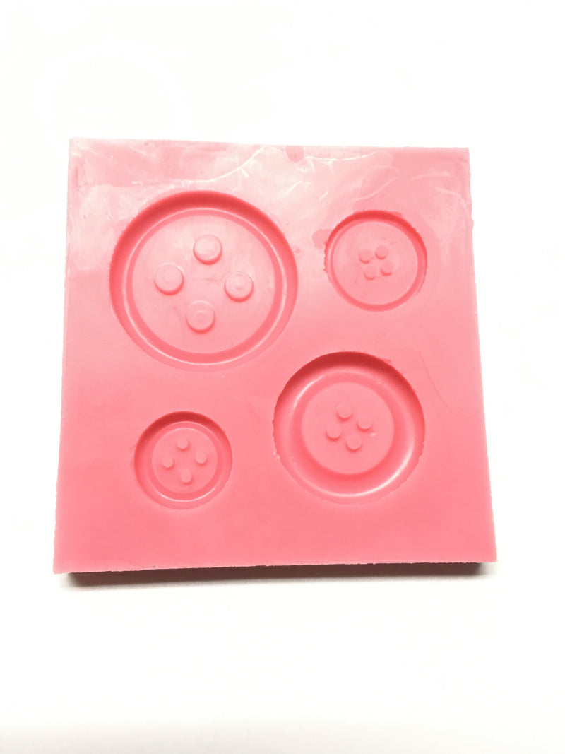 Silicone Mould - Buttons
