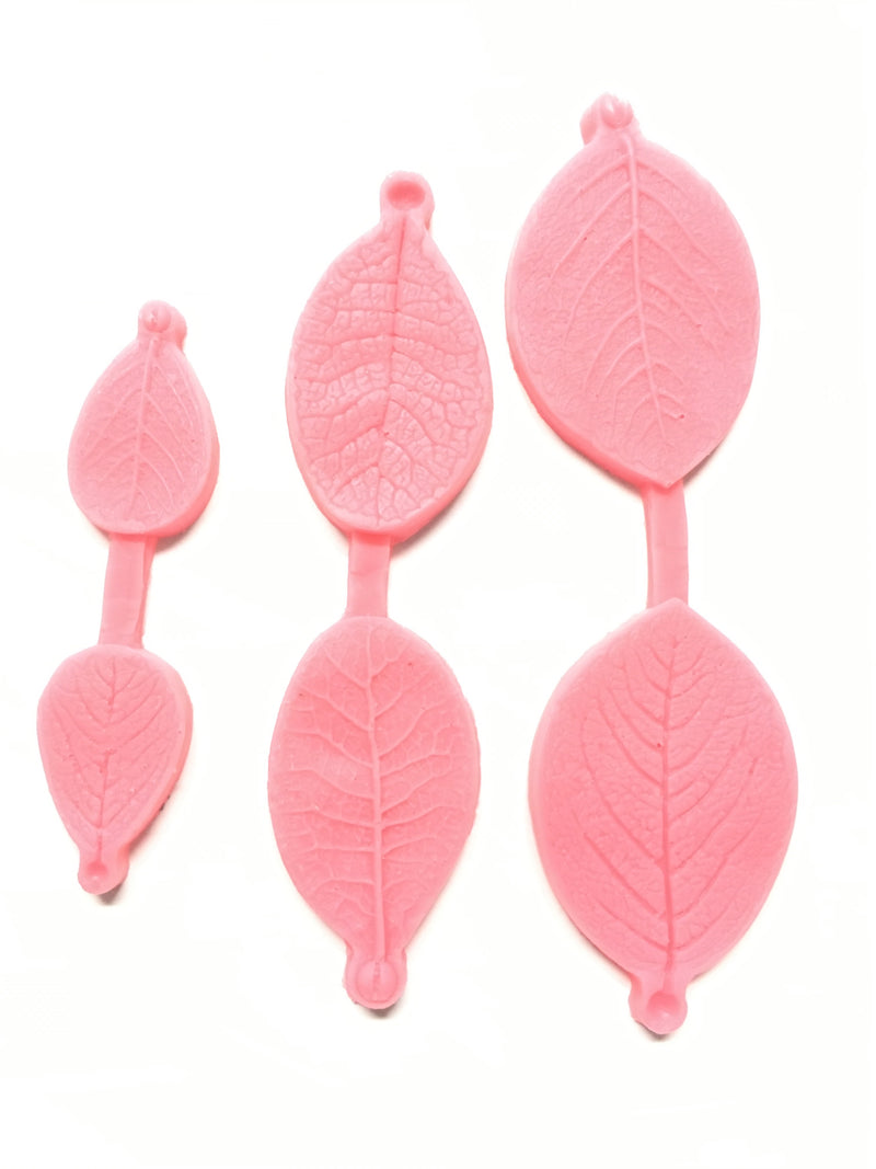 Silicone Mould - Rose Leaf Veiner