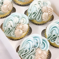 Seafoam Cupcakes